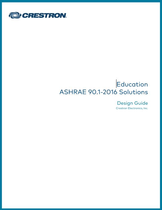 Education ASHRAE 2016