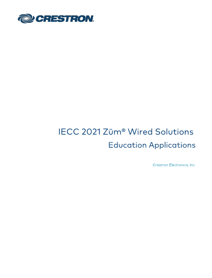 Eductation IECC 2021